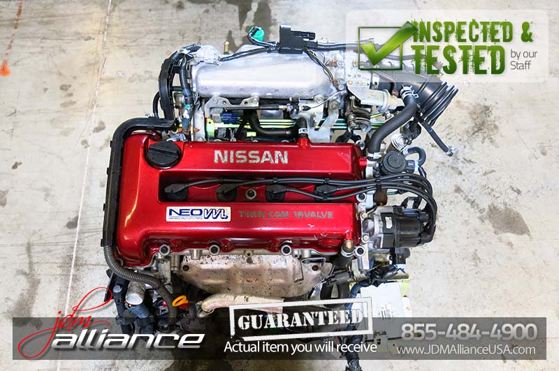 JDM Nissan Sentra SR20DE DOHC 2.0L SR20 Engine Primera nonTurbo Roller